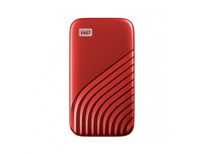 Disco duro externo SSD 1 TB Western Digital My Passport Rojo