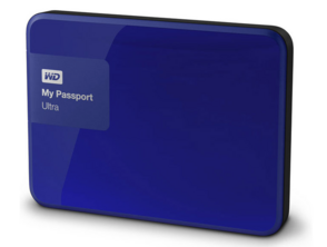 Disco duro Western Digital My Passport Ultra 2 TB Azul