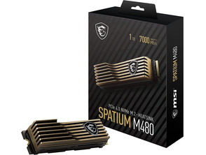 Añadir a la cesta Disco Duro MSI Spatium M480 HS M2 SSD 1TB PCIE4 Disco Duro MSI Spatium M480 HS M2 SSD 1TB PCIE4