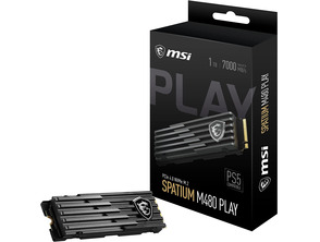 Disco Duro MSI Spatium M480 Play M2 SSD 1TB PCIE4