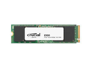 Disco SSD Crucial E100 NVMe 2TB M.2 PCIe 4.0 X4 - Velocidad Lectura 5000MB/s Escritura 3000MB/s