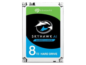 Añadir a la cesta Disco Duro Interno Seagate SkyHawk AI 8TB 7200 RPM 256 MB 3.5" SATA III Disco Duro Interno Seagate SkyHawk AI 8TB 7200 RPM 256 MB 3.5" SATA III