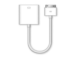 iPad Dock Connector to VGA Adapter