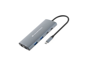 DOCKING USB-C CONCEPTRONIC DONN06 - 1xHDMI/1xUSB-C PD 60W/3xUSB-A 3.0/1xSD/1xRJ45
