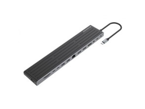 DOCKING USB-C CONCEPTRONIC DONN32B 2xHDMI 1xDP 2xUSB-C PD 100W 3xUSB-A 5GB 1xSD 1xMicroSD 1xRJ45