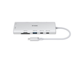 DOCKING USB-C D-LINK DUP-A01 con 2xHDMI 4K, 3xUSB3.0, 1xUSB-C PD 60W, 1xGb RJ45
