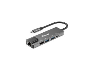 DOCKING USB-C EQUIP 133489 - HDMI 4K y USB-C PD 100W - Conexión Completa para Portátiles