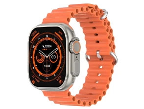 DT NO.1 Ultra 3 Pro Naranja Smartwatch con Pantalla AMOLED de 2.04 Pulgadas