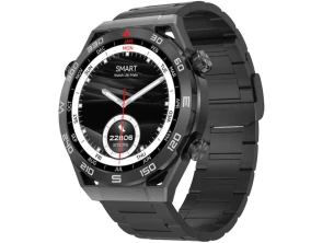 DT NO.1 Ultra Mate Negro con Correa Metálica Negra - Smartwatch