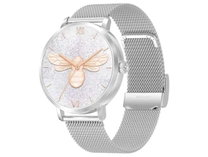 Reloj inteligente DT NO.1 DT S Plata con Correa Metálica