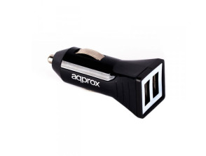 Añadir a la cesta Cargador USB Dual Coche 3.1A Negro - ¡Carga Rápida! Cargador USB Dual Coche 3.1A Negro - ¡Carga Rápida!