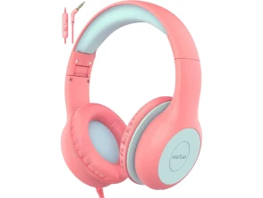 Auriculares EarFun K1 Pink Blue para niños