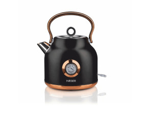 Añadir a la cesta HERVIDOR ELECTRICO ART DECO HAEGER 1.7L 2200W NEGRO INOX HERVIDOR ELECTRICO ART DECO HAEGER 1.7L 2200W NEGRO INOX