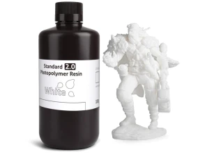 ELEGOO Resina Estándar v2.0 Blanco 1KG para Impresoras 3D de Resina LCD