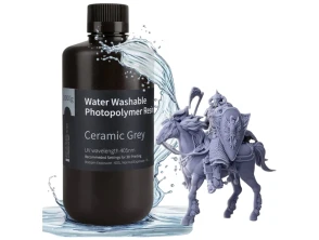ELEGOO Resina Estándar Gris Lavable para Impresoras 3D LCD con Agua - 1KG