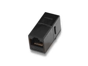 EMPALME RJ45 Cat 6 Negro - Conectores UTP - Nanocable