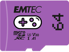 Emtec MicroSD XC UHS-1 U3 V30 A1 64GB Violeta Switch