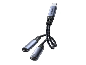 Añadir a la cesta Adaptador Joyroom USB-C a 2x USB-C 2 en 1 Adaptador Joyroom USB-C a 2x USB-C 2 en 1
