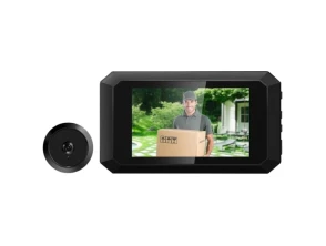 Escam C23-G Mirilla Digital 2 MP 3.97 Pulgadas Negro