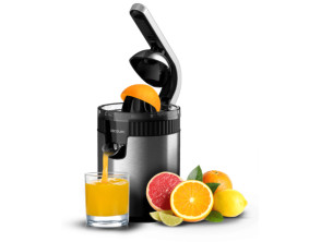Añadir a la cesta Cecotec 03363 - Exprimidor Eléctrico de Brazo Xqueeze RetroJuice 600W Steel Inox/Negro Cecotec 03363 - Exprimidor Eléctrico de Brazo Xqueeze RetroJuice 600W Steel Inox/Negro