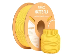 ELEGOO PLA MATTE Amarillo Mate 1.75mm 1kg - Filamento para Impresoras 3D FDM