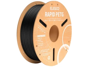 ELEGOO Rapid PETG Negro 1.75mm - Filamento para Impresoras 3D FDM de 1kg