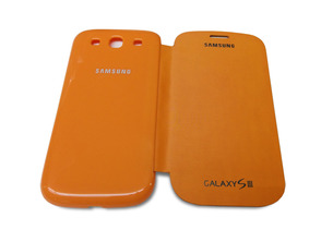 Funda tipo libro Samsung Galaxy S3 Naranja