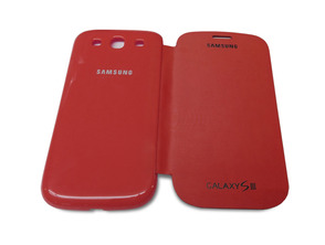 Funda tipo libro Samsung Galaxy S3 Rojo
