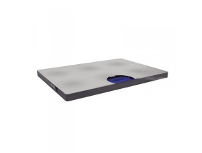 Laptop Cooler Pad Blanco con 2 Ventiladores y 2 Puertos USB - Ideal para Mantener tu Laptop Fresca y Eficiente