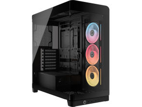 CAJA CORSAIR SEMITORRE ATX FRAME 4500X LX-R RGB TG NEGRO