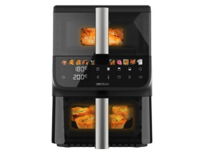 Cecofry DuoLevel 10000 DuoSize Window Freidora de aire de 10L con ventanas