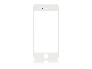 Cristal frontal iPhone 5/5S/5C/SE Blanco