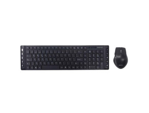 TECLADO Y MOUSE INALÁMBRICOS MX430 APPROX - NEGRO DISEÑO COMPACTO 2.4GHZ USB