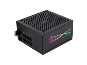 Fuente de Alimentación AeroCool Modular 750W Lux Pro Certificado 80+ Bronze APFC Vent. 14cm RGB