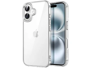Funda Antigolpes Premium para iPhone 16 6.1 Acrílico Transparente Anti-Amarillo CROCOCASE