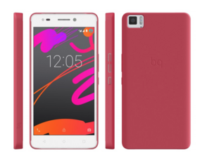 Funda Aquaris M5.5 Cereza Candy