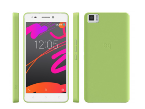 Funda Aquaris M5.5 Verde Candy