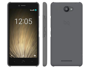 Funda BQ Aquaris U/U Lite Candy Gris