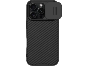 Apple iPhone 16 Funda CamShield Pro Magnética Negra - Marca Nillkin