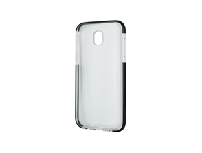 Funda Crystal Soft Bump Transparente Negro Samsung Galaxy J5 2017 Muvit Pro