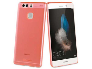 Funda Crystal Soft Lite Rosa Ultrafina Huawei P9 Muvit