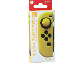 Funda de Silicona Joy Con Izquierdo +Grip Amarillo