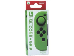 Funda de Silicona Joy Con Izquierdo +Grip Verde