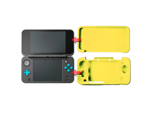 Funda de Silicona para Nintendo 2DS XL Amarillo