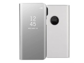 Funda Espejo Tipo Libro Para iPhone X/XS Gris