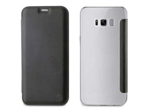 Añadir a la cesta Funda Folio Negra parte Trasera Transparente Samsung Galaxy S8 Muvit Funda Folio Negra parte Trasera Transparente Samsung Galaxy S8 Muvit