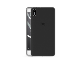 Funda Gummy Negra BQ Aquaris X5