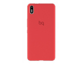 Funda Gummy Roja BQ Aquaris X5