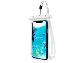 Funda Impermeable Universal para Móvil - CROCOCASE - Blanco