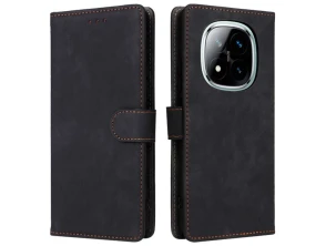 Funda Libro Xiaomi Redmi Note 14 Pro Plus 5G Negro 360º Protection